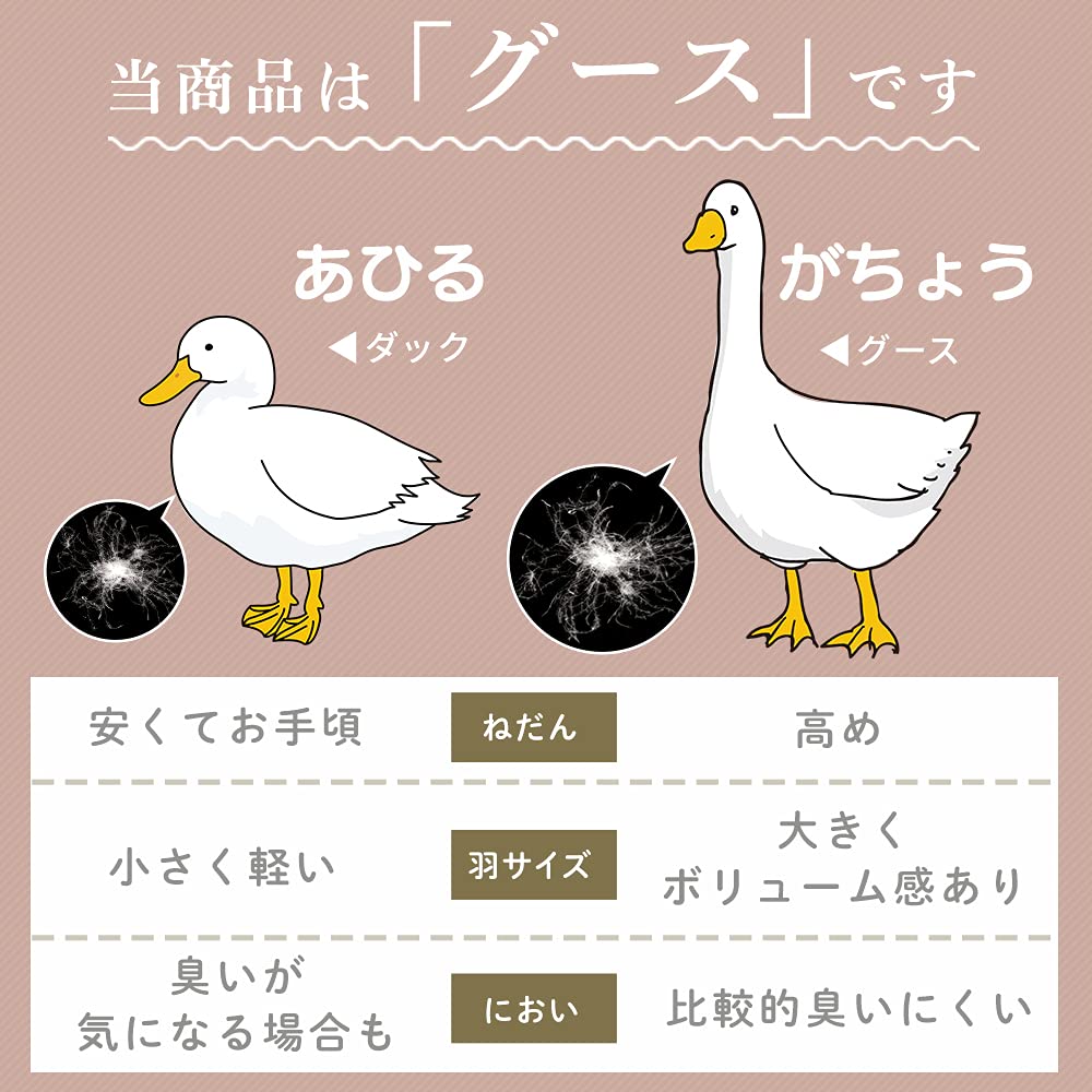 Amazon｜アイリスプラザ 羽毛布団 シングル ロシア産 ホワイト